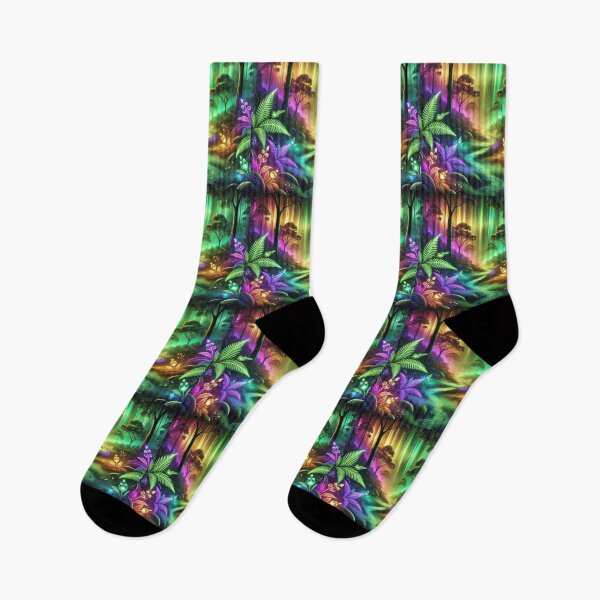 Item preview, Neon Aurora Forest: A Path of Light designed and sold by Meta2Physical.
