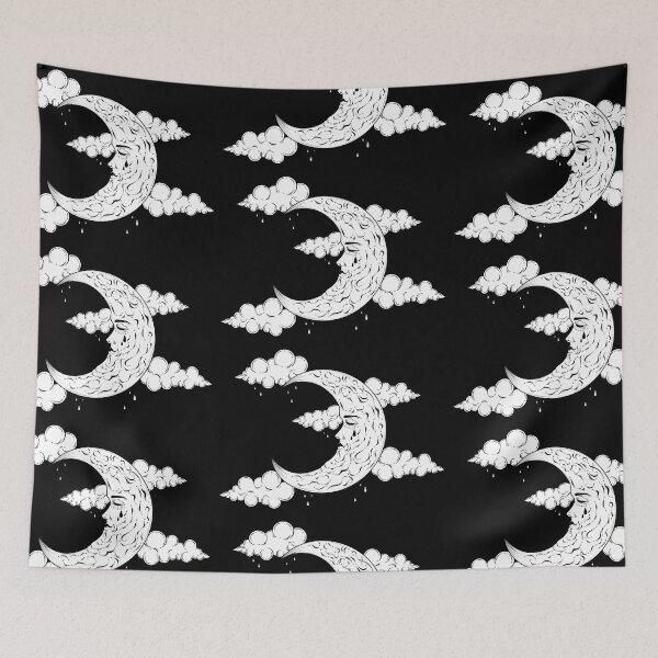 Item preview, Black & White Moon designed and sold by WeirdoysYass.