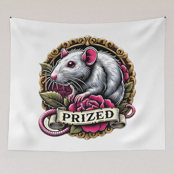 Item preview, Prized Rat Sticker designed and sold by NCNGDESIGN.