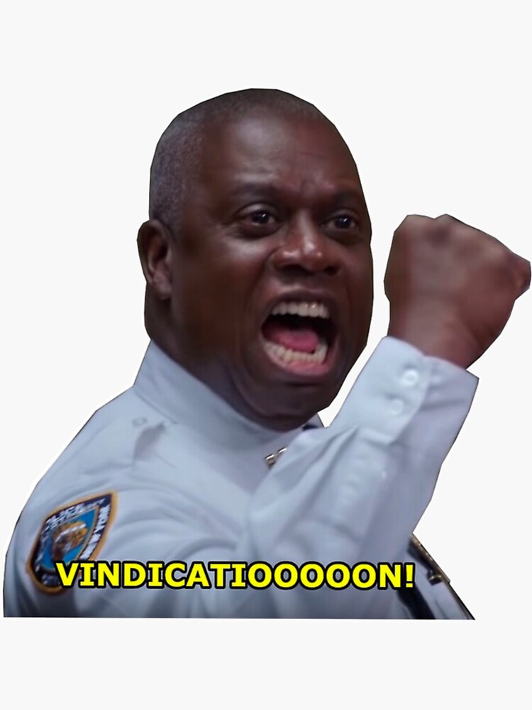 Thumbnail 3 of 3, Sticker, vindication holt designed and sold by ReactionPix.
