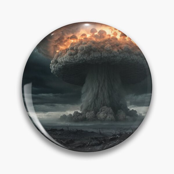 Item preview, Scary mushroom cloud designed and sold by RJsphotography and More.