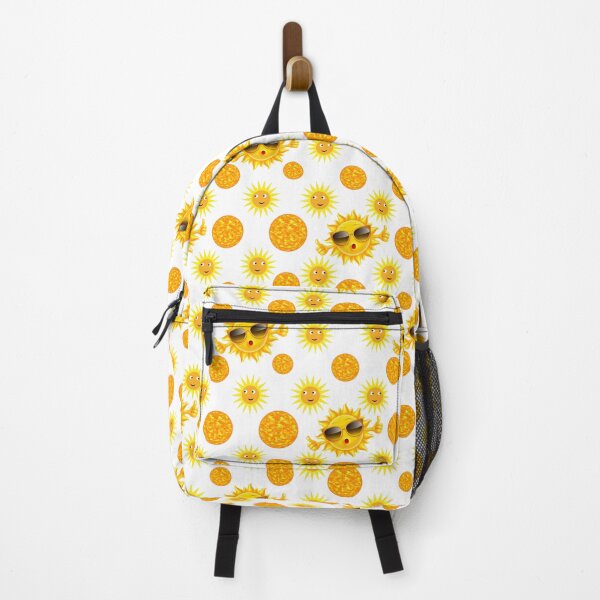 Item preview, Transparent Cosmic Sunny Radiance: A cheerful pattern featuring sun faces with smiling expressions, radiating warmth and positivity. designed and sold by Grang Art Artistic Designs.