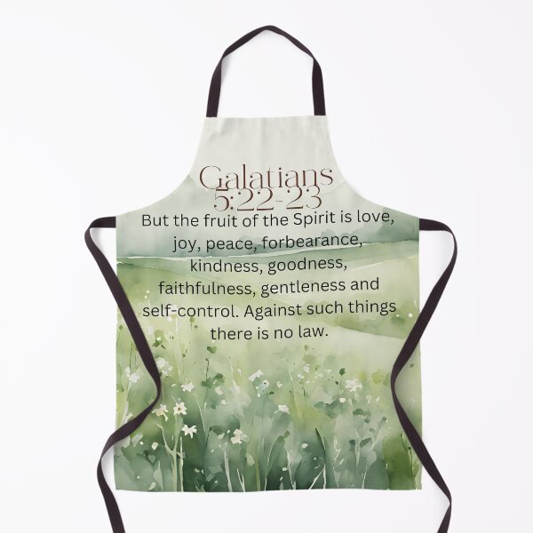 Item preview, Galatians 5:22-23 Christian Bible Verse Typography designed and sold by Our Bible Journey.