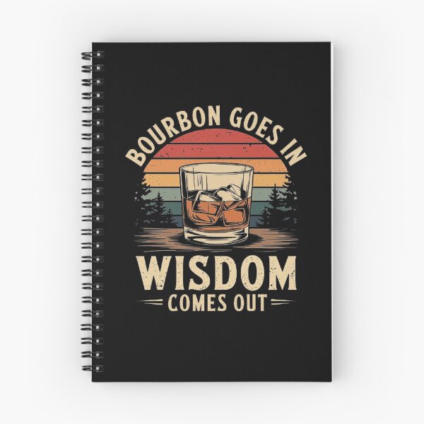 Item preview, Bourbon Goes In Wisdom Comes Out - Whiskey Lovers Design designed and sold by love3617.