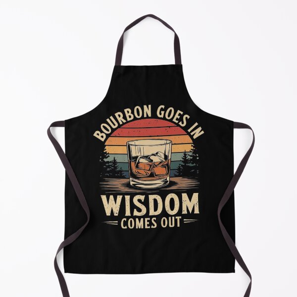 Item preview, Bourbon Goes In Wisdom Comes Out - Whiskey Lovers Design designed and sold by love3617.