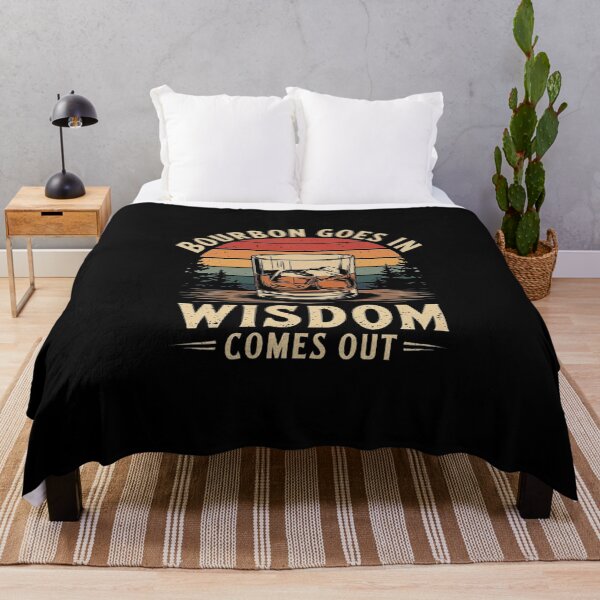 Item preview, Bourbon Goes In Wisdom Comes Out - Whiskey Lovers Design designed and sold by love3617.