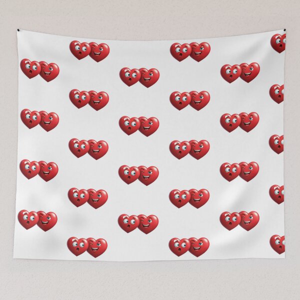 Item preview, Funny Valentines Day Hearts designed and sold by Pattern Unhinged.