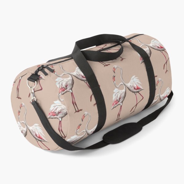 Item preview, Flamingo Couple Illustration: Perfect Kiss Moment in Vibrant Colors designed and sold by Pandositive.