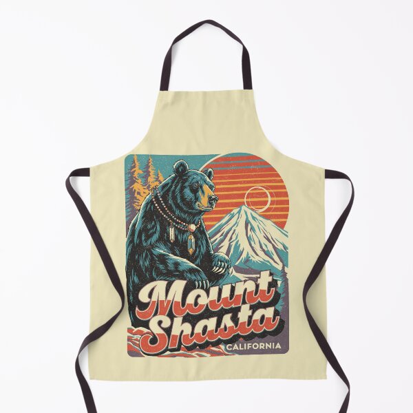 Item preview, Mount Shasta Spirit Bear Mystical California Mountain designed and sold by Mystikos Art.