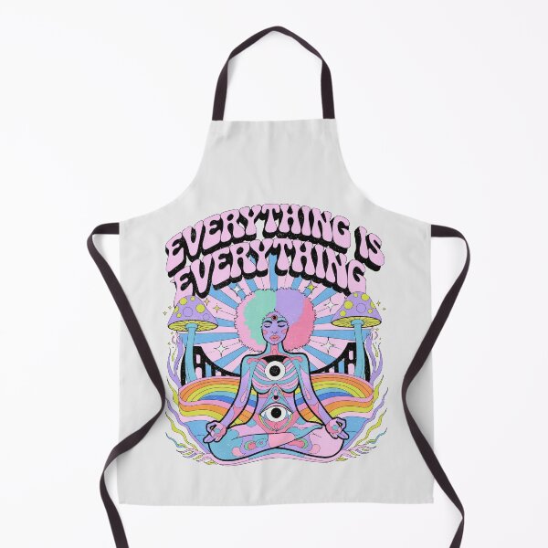 Item preview, Everything Is Everything Meditation Psychedelic Goddess Art designed and sold by Mystikos Art.