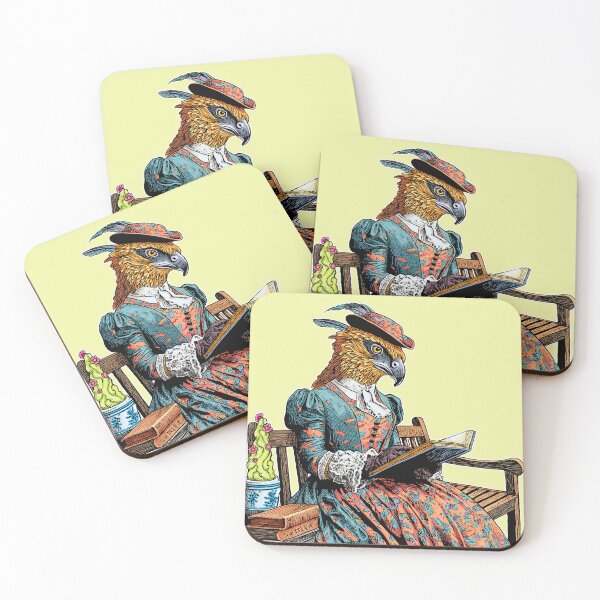 Item preview, Hawkish Lady Reader 1 designed and sold by SpaceCatVisions.
