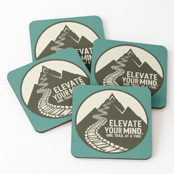 Item preview, Elevate Your Mind, One Trail at a Time - Hiking for Mental Health designed and sold by MSMPrintDesign.