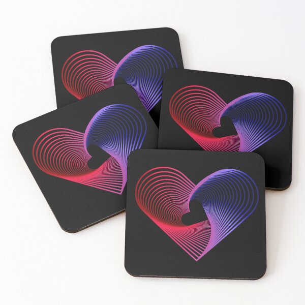 Item preview, Heart in heart gradient designed and sold by ZorianArt.