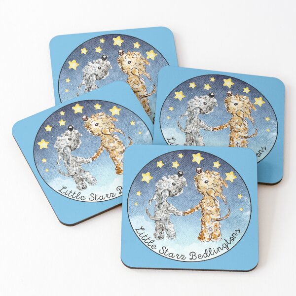 Item preview, Little Starz Bedlington Terriers designed and sold by The Quaint and Quirky.