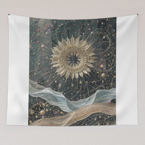 Item preview, Fantasy Blossom Utopia Whimsical World Magical Cityscape designed and sold by ART ATTACK ZONE.