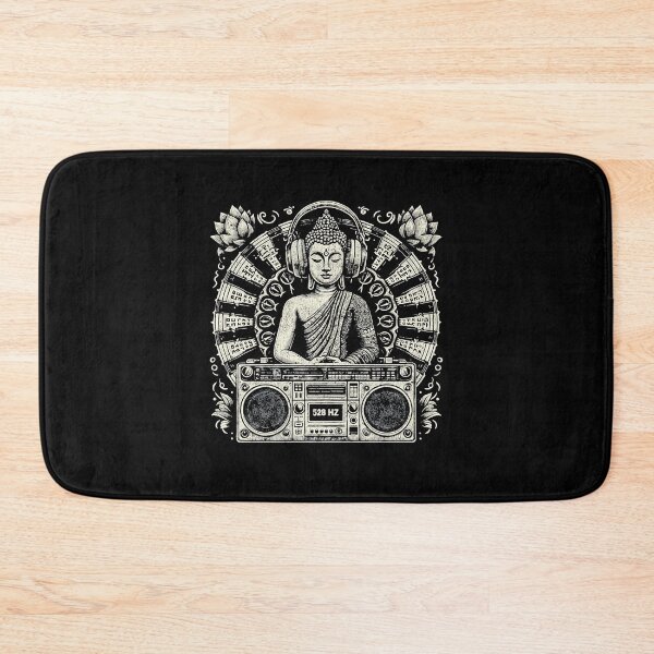 Item preview, 528 Hz Meditation Sound Healing Spiritual Buddha designed and sold by Mystikos Art.