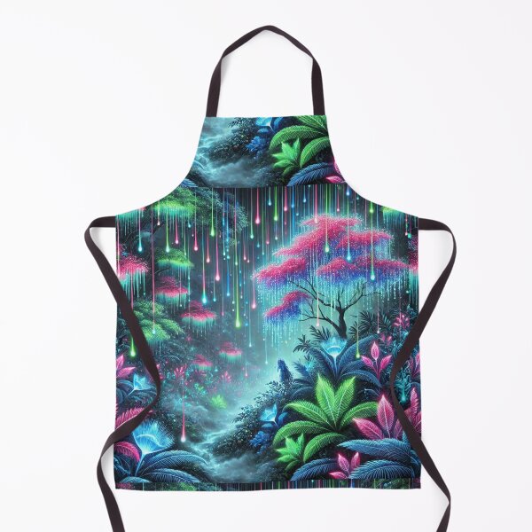 Item preview, Neon Rainforest Glow: A Magical Lightscape designed and sold by Meta2Physical.