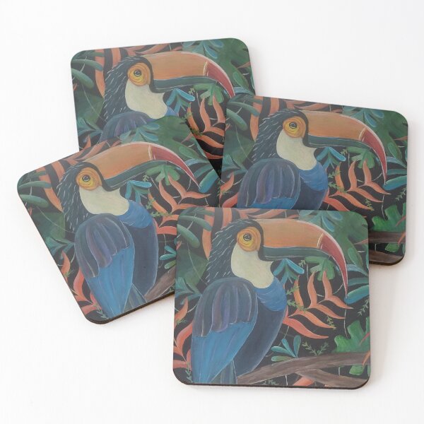 Item preview, tucan in the forest designed and sold by Meganmai4506.