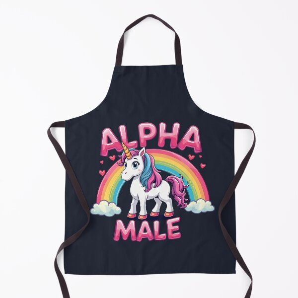 Item preview, Alpha Male Energy in Unicorn Style designed and sold by MakeIt-Tee-See.