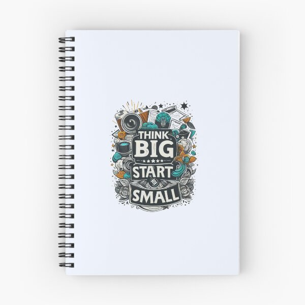 Item preview, Think big, start small designed and sold by Monem-RASH.