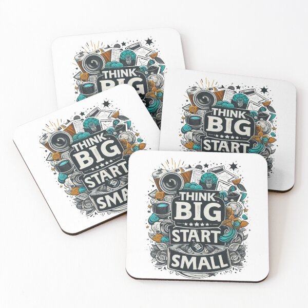 Item preview, Think big, start small designed and sold by Monem-RASH.