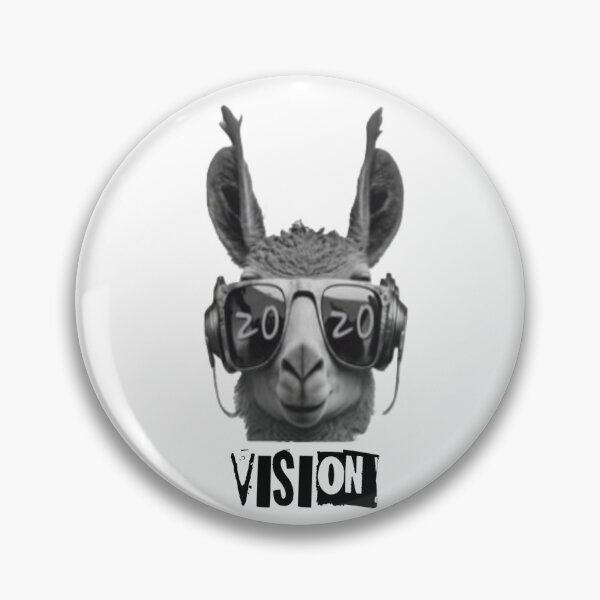Item preview, 2020 Vision: Llama with Headphones Design designed and sold by youngcarta86.
