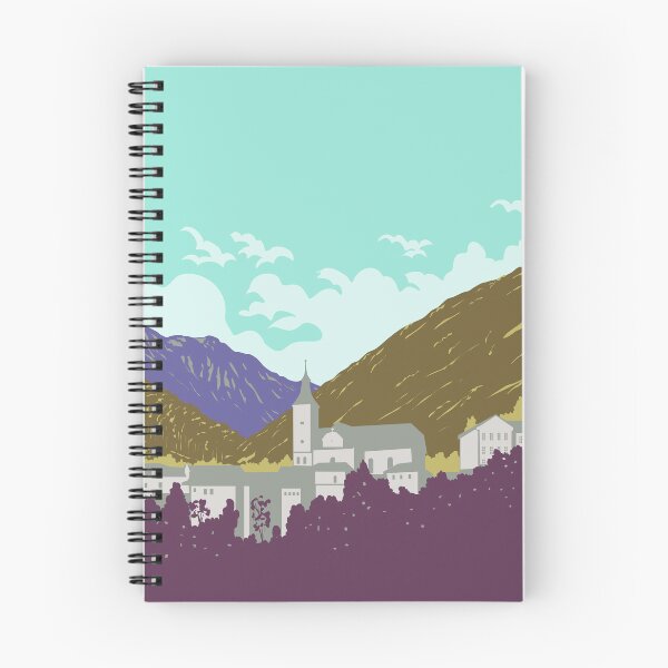 Item preview, Ebensee am Traunsee with Salzkammergut Mountains Austria WPA Poster Art designed and sold by patrimonio.