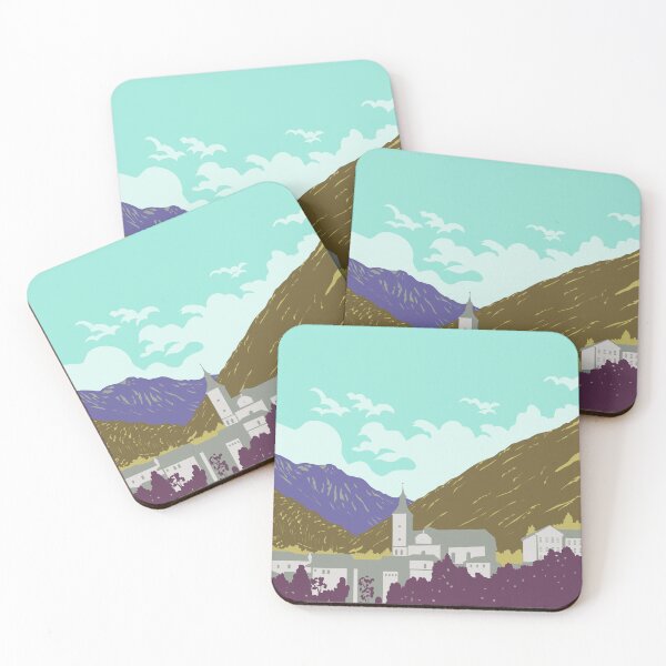 Item preview, Ebensee am Traunsee with Salzkammergut Mountains Austria WPA Poster Art designed and sold by patrimonio.