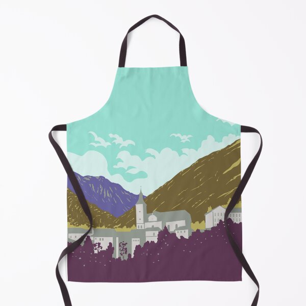 Item preview, Ebensee am Traunsee with Salzkammergut Mountains Austria WPA Poster Art designed and sold by patrimonio.