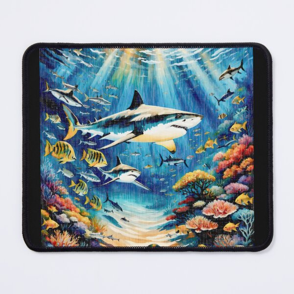 Item preview, Sharks, Jaws and corals #7 designed and sold by Helios Be. Lavsh.