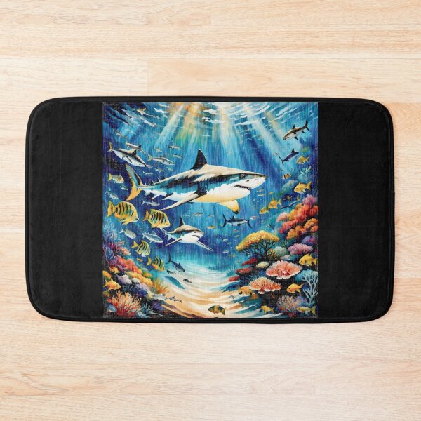 Item preview, Sharks, Jaws and corals #7 designed and sold by Helios Be. Lavsh.