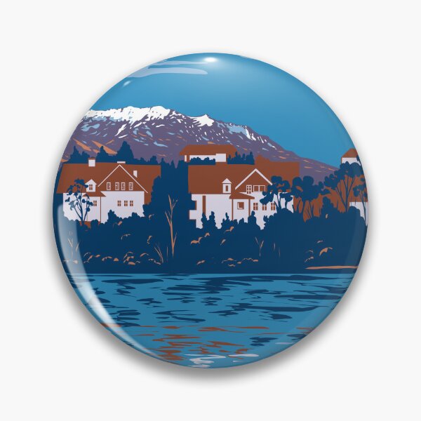 Item preview, Ebensee am Traunsee with Salzkammergut Mountains Austria WPA Poster Art designed and sold by patrimonio.
