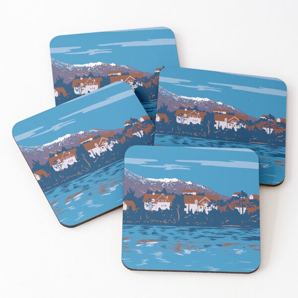 Item preview, Ebensee am Traunsee with Salzkammergut Mountains Austria WPA Poster Art designed and sold by patrimonio.