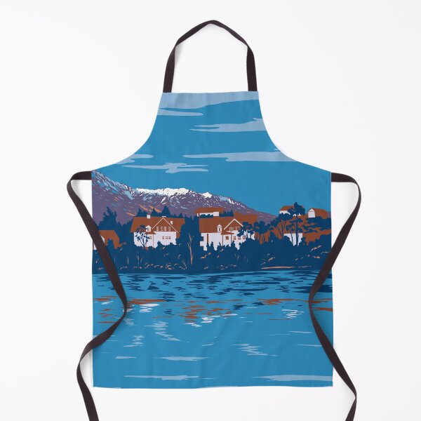 Item preview, Ebensee am Traunsee with Salzkammergut Mountains Austria WPA Poster Art designed and sold by patrimonio.