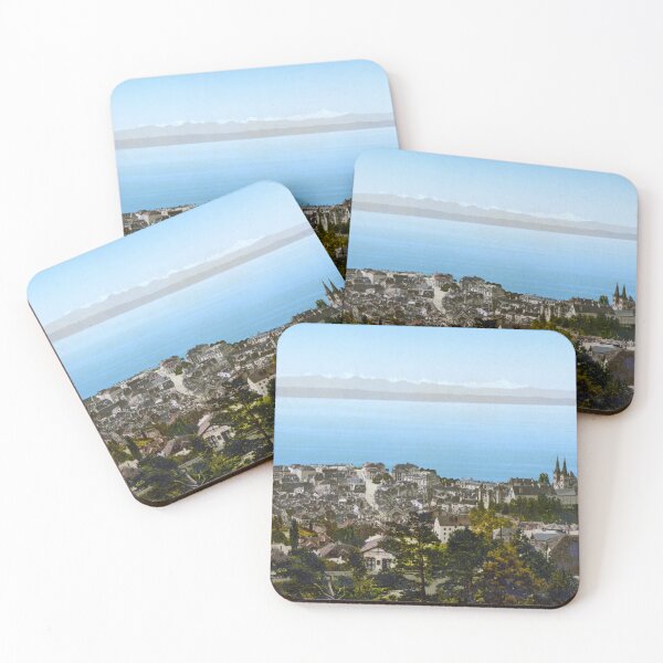 Item preview, Neuchâtel panorama designed and sold by 19th Century in Color.