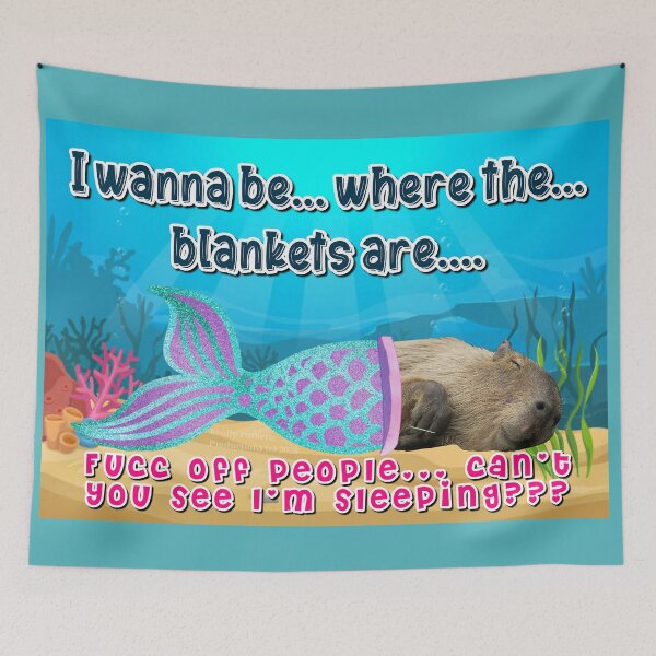 Item preview, This capybara wants to sleep in designed and sold by reallypathetic.