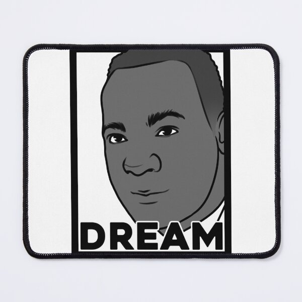 Item preview, MLK Martin Luther King Dream Sticker designed and sold by shockart-pl.