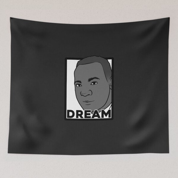 Item preview, MLK Martin Luther King Dream Sticker designed and sold by shockart-pl.