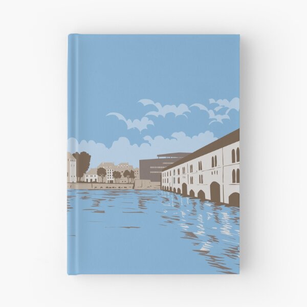 Item preview, Ponts Couverts and Barrage Vauban on River III Strasbourg France WPA Poster Art designed and sold by patrimonio.