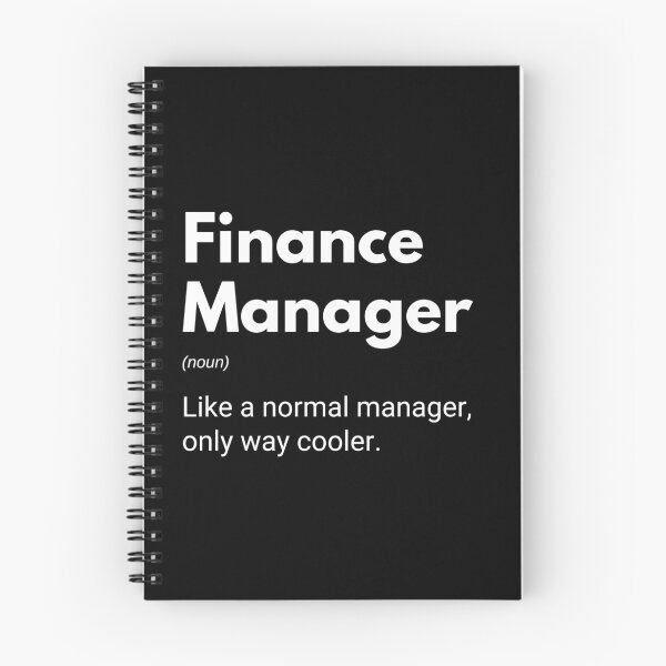 Item preview, Finance Manager Like A Normal Manager Only Way Cooler Funny Specialist designed and sold by CuteLovelyDesigns.