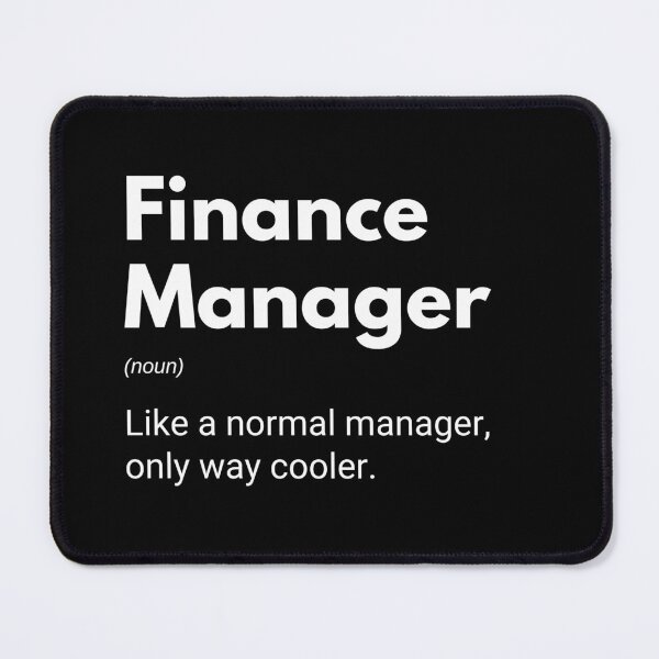 Item preview, Finance Manager Like A Normal Manager Only Way Cooler Funny Specialist designed and sold by CuteLovelyDesigns.