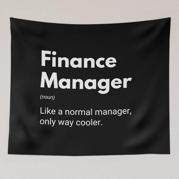 Item preview, Finance Manager Like A Normal Manager Only Way Cooler Funny Specialist designed and sold by CuteLovelyDesigns.