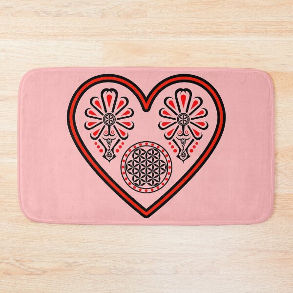 Item preview, Folk pattern of Polish highlanders Valentines day designed and sold by mikistudio.