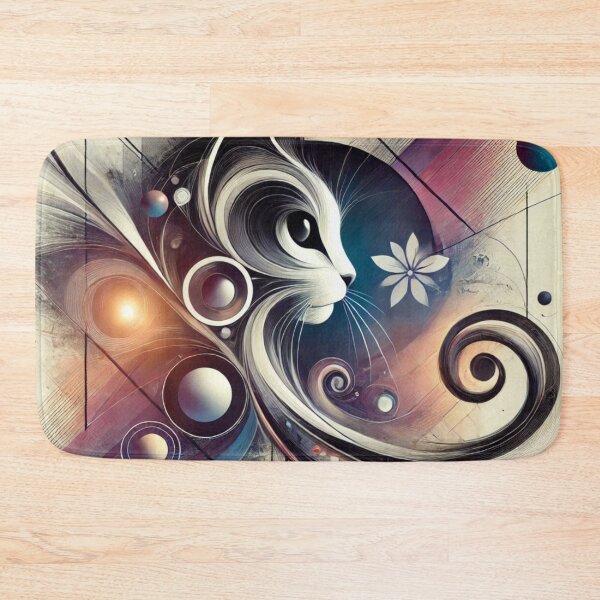 Item preview, Abstract Cat No.4 designed and sold by MJNurmi.