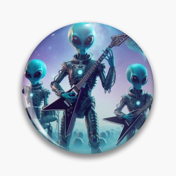 Item preview, Alien Rock Band – Cosmic Concert designed and sold by Dogandesighn.
