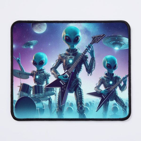 Item preview, Alien Rock Band – Cosmic Concert designed and sold by Dogandesighn.