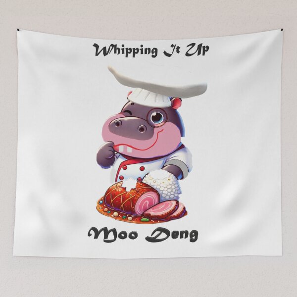 Item preview, Hippo whipping it up designed and sold by Kimmy and Zamiah Art.