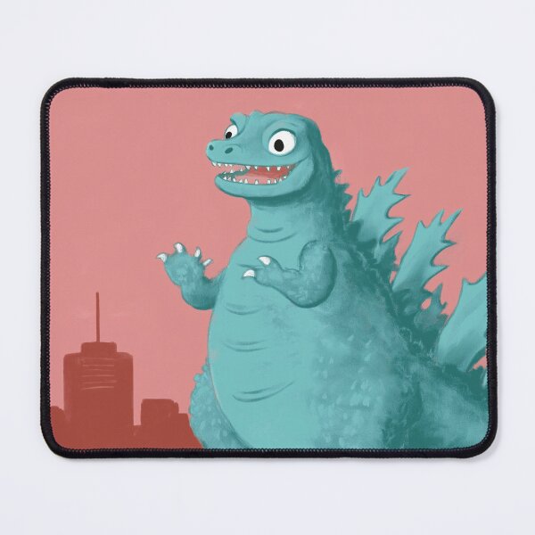 Artikelvorschau, süßer Godzilla entworfen und verkauft von PricklyPeanut.