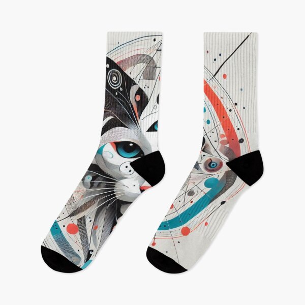 Item preview, Abstract Cat No.5 designed and sold by MJNurmi.