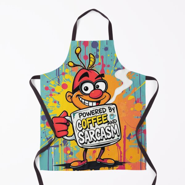Item preview, Coffee & Sarcasm: Retro Vibes designed and sold by GracefulPODshop.